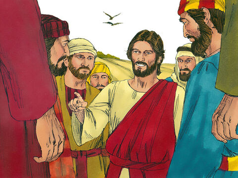 Jesus told the crowds, ‘Whoever has ears let them hear.’ – Slide 7