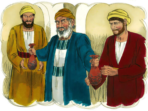 Jesus told them this story: ‘A man had two sons. The younger son told his father, “I want my share of your estate now before you die.” So his father agreed to divide his wealth between his sons. – Slide 2