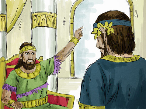 Then he sent servants to invite his guests to the wedding feast. – Slide 3