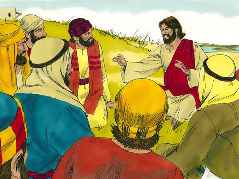 Jesus always used stories and illustrations when speaking to the crowds. On one occasion Jesus said, ‘The Kingdom of Heaven is like a mustard seed planted in a field. – Slide 1