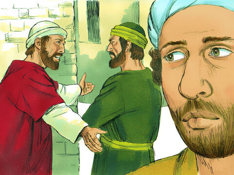 When Paul suggested to Barnabas they go and visit the places they had been to on their first trip, Barnabas agreed but wanted to take John Mark with them. Paul did not want John Mark to go as he had deserted them on their first trip. The disagreement between them was sharp and they separated. – Slide 1