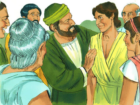 At Lystra, they met a young Christian called Timothy. His mother was a Jewish believer, but his father was a Greek. The local Christians thought very highly of him and Paul invited Timothy to join them on their journey. – Slide 7