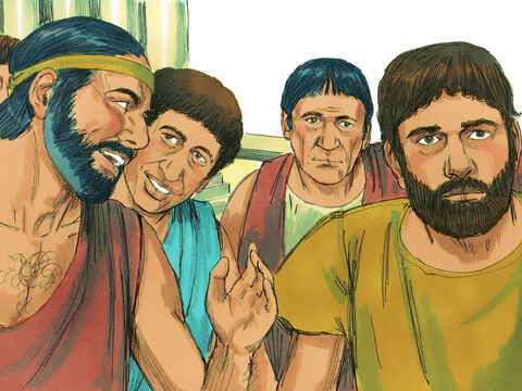When they heard Paul speak about the resurrection of the dead, some laughed in contempt, but others said, ‘We want to hear more about this later.’ – Slide 12