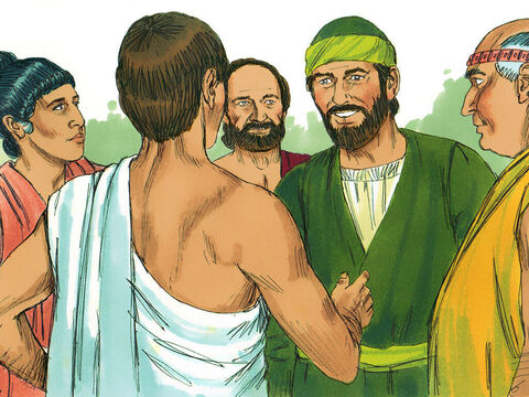 That ended Paul’s discussion with them. Some, however, became believers including Dionysius, a member of the council and a woman named Damaris. – Slide 13