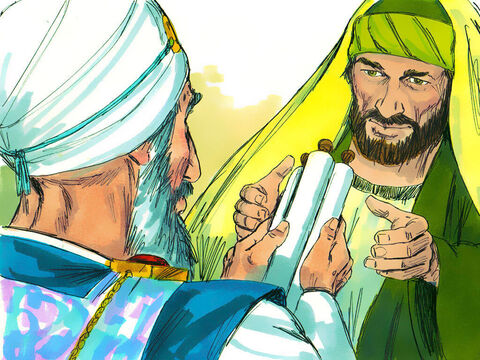 Acts 9. Saul went to the High Priest and asked for papers giving him permission to go to Damascus and arrest any belonging to ‘The Way’ (as Christians were known). – Slide 3