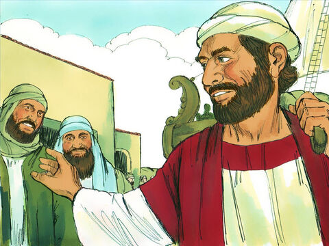 These new Christians needed teaching so Barnabas set off to find someone who could join the leaders to help. – Slide 4