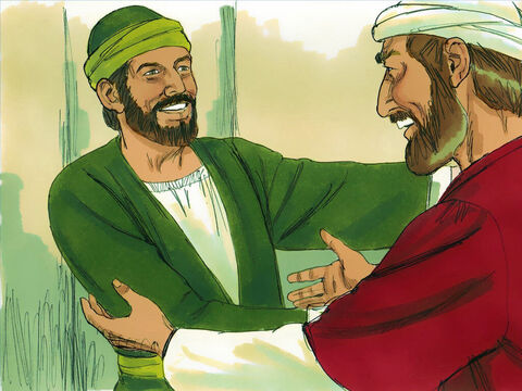 Barnabas encouraged Paul to come to Antioch to help the new converts. – Slide 6