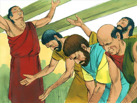 One day, as these men were worshiping and fasting, the Holy Spirit said, ‘Dedicate Barnabas and Saul (Paul) for the special work I want them to do.’ – Slide 8