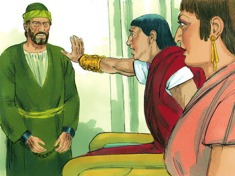 As Paul spoke about righteousness and self-control and the coming day of judgment, Felix became frightened. ‘Go away for now,’ he replied. ‘When it is more convenient, I’ll call for you again.’ – Slide 9