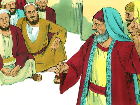 However, some of the believers who were Pharisees stood up and insisted, ‘The Gentile converts must be circumcised and follow the law of Moses.’ So the apostles and elders met together to resolve this issue. – Slide 5
