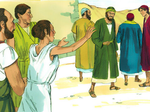 She chased after Paul and the others shouting, ‘These men are servants of the Most High God, and they have come to tell you how to be saved.’ – Slide 2