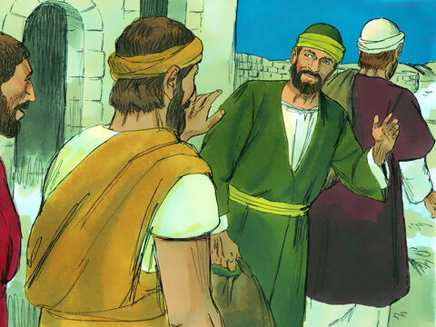 Paul was preparing to sail back to Syria when he discovered a plot by some Jews against his life, so he decided to return through Macedonia. – Slide 5