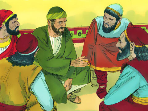 When they arrived he told them, ‘You know that from the day I arrived in Asia I have done the Lord’s work humbly and with many tears. I have endured many trials and plots. – Slide 16