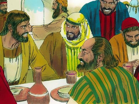 They met to learn from the apostles, break bread and to pray. All the believers shared what they had and gave to those in need. They met together in the temple courts praising God. Each day more people became Christians and joined them. – Slide 12