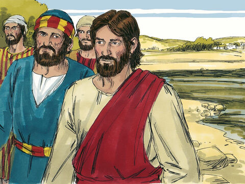 Peter saw that John was following behind them. ‘Lord, what about him?’ he asked. <br/>‘If I want him to remain alive until I return, what is that to you? Jesus answered. You must follow me.’ – Slide 16