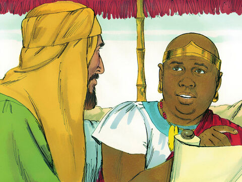 ‘Please tell me who the prophet is talking about,’ the Ethiopian said, ‘himself or someone else?’ – Slide 7