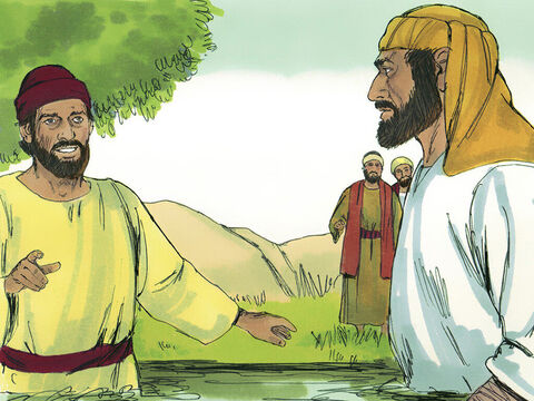 Simon also turned away from sorcery, believed in Jesus and was baptised. He followed Philip wherever he went, amazed at the miracles he saw. – Slide 6
