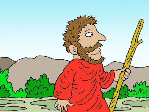 After three years without rain, the Lord told Elijah, ‘Go and meet King Ahab. I will soon send rain.’ – Slide 2