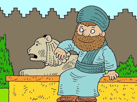 One of the king’s subjects was a man called Mordecai. He was a Jew who lived near the palace. – Slide 9