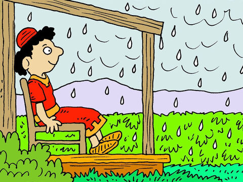 He must wait for the early rains that will water the plants and help the grapes grow. – Slide 4