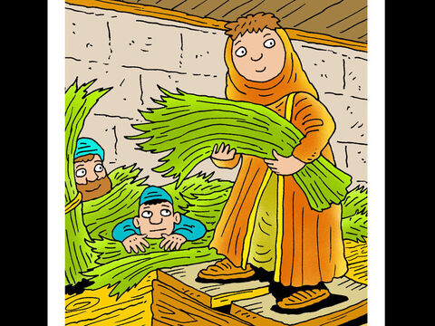 Rahab <br/>Rehab protected two Hebrew spies and trusted God to deliver her when Jericho was under attack. – Slide 1