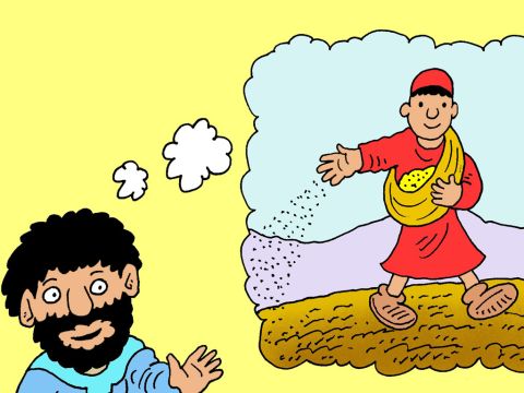 Then Jesus used stories to teach them many things. – Slide 2