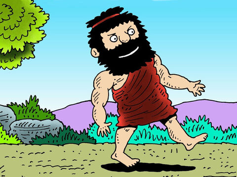 So Samson went down to Timnah with his father and mother. – Slide 5