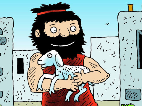 Some time later Samson went to visit his wife during the wheat harvest and took her a young goat. He told her father, ‘I want to go to my wife's room.’ – Slide 1