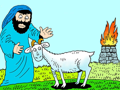 In the Old Testament Bible law, God commanded that two goats, without any defects, should be chosen. <br/>One of them was to be sacrificed as an offering for sin. The goat would lose its life and shed its blood so the people could be forgiven for the wrong things they had done. The goat took the punishment the people deserved for disobeying God. – Slide 1