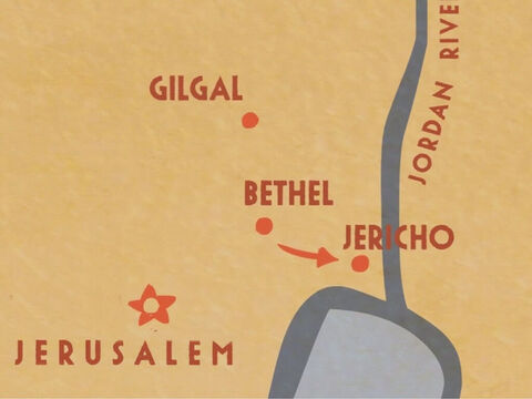 And he went with Elijah to Jericho. – Slide 9