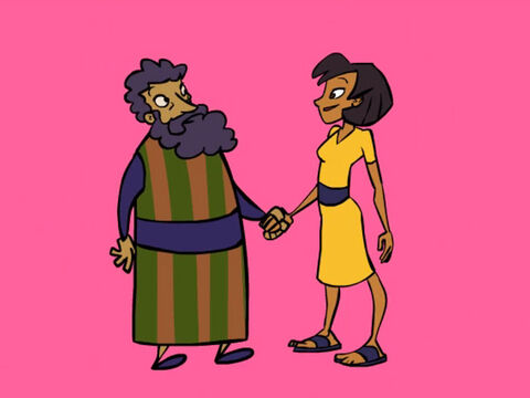Amram, a man from the Levite tribe, married a woman, Jochebed, from the same tribe. They were both Hebrew slaves forced to work hard for Pharaoh the King of Egypt. Some time later they had a baby boy. He was a beautiful child. – Slide 1