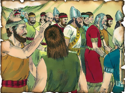 10 Northern Tribes are Carried into Captivity by Assyria – 722 B.C. II Kings 15: Despite warnings from God’s prophets, the nation of Israel continues to sin against God and God sends the northern 10 tribes into captivity into Assyria. – Slide 24