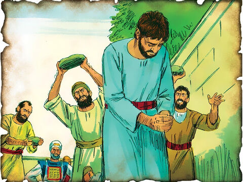 Steven Becomes the First Martyr While Saul Watches! 31 A.D. Acts 7: Steven becomes the first martyr to die for the Gospel of Jesus Christ while a young man named Saul watches as Steven cries out! “Lord, do not charge them with this sin.” And when he had said this, he fell asleep.” – Slide 55