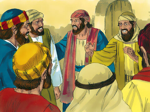 FreeBibleimages :: Jesus appears to the disciples then Thomas ...