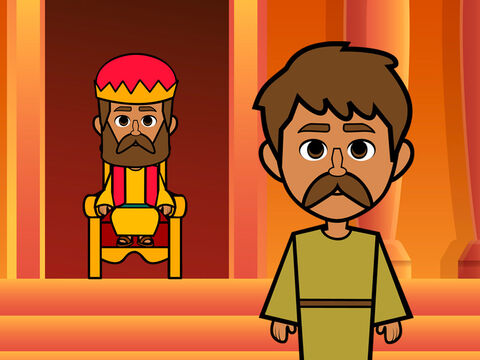 There was a servant who worked for the king. But the servant needed a large sum of money. – Slide 3