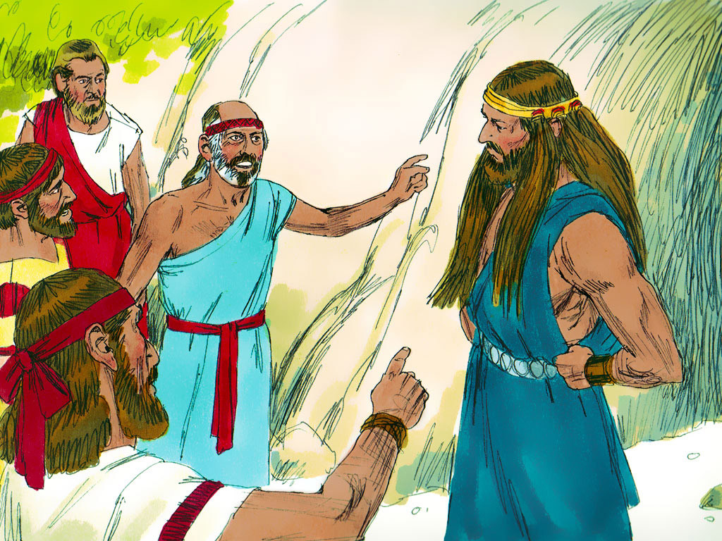 FreeBibleimages :: God chooses Samson :: Samson becomes a Judge
