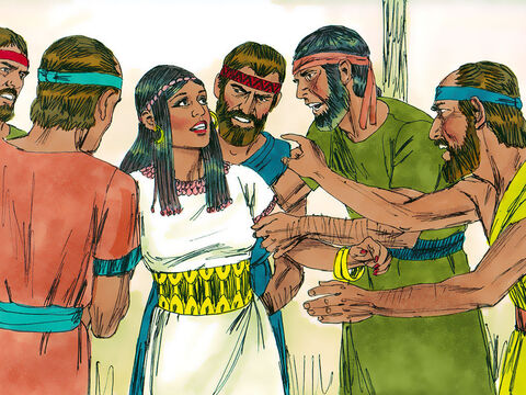 Three days later they were still trying to figure it out.  On the fourth day they said to Samson’s wife, ‘Entice your husband to explain the riddle for us, or we will burn down your father’s house with you in it. Did you invite us to this party just to make us poor?’ – Slide 16