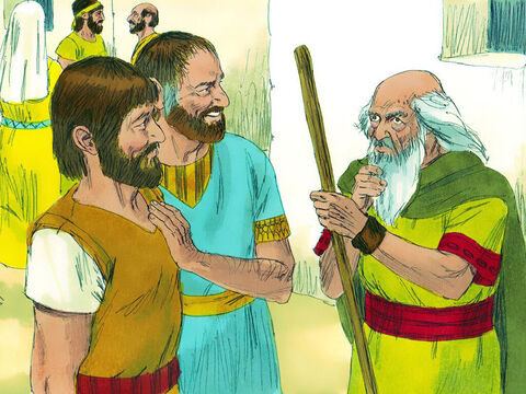 Then Jesse called his next oldest son Abinadab but Samuel said, ‘No, the Lord hasn't chosen him either.’ – Slide 6