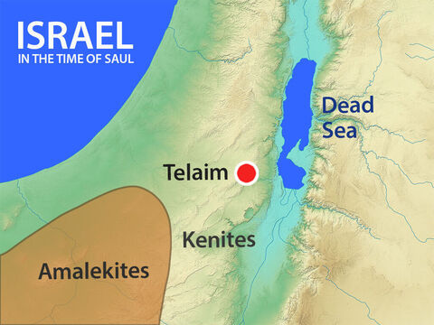 Saul summoned his fighting men at Telaim – over 200,000 soldiers – Slide 3