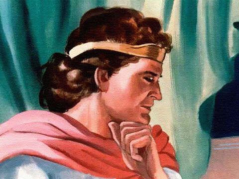 It was a heavy task for the young prince, for Israel was a great nation, but his father reminded him that the Lord would give him wisdom and understanding. – Slide 2