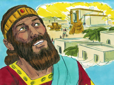 When Solomon had built the temple and his own palace God spoke to him. ‘I have consecrated this temple, by putting my Name there forever. If you obey me you will never fail to have a successor on the throne of Israel. – Slide 15