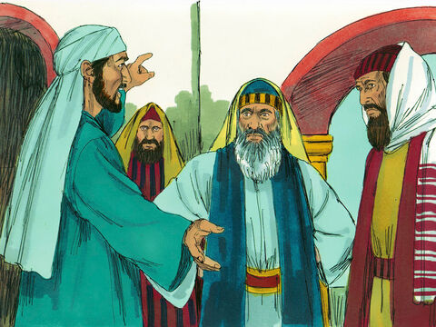 Jews from North Africa, who did not believe Jesus had risen from the dead, argued with Stephen, but the Holy Spirit helped him give wise replies to their taunts. – Slide 8