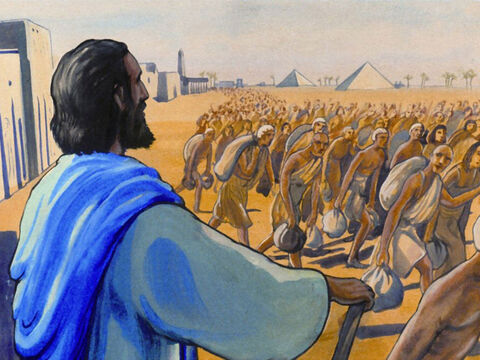 and then led over 2,000,000 Israelites out of Egypt … – Slide 35