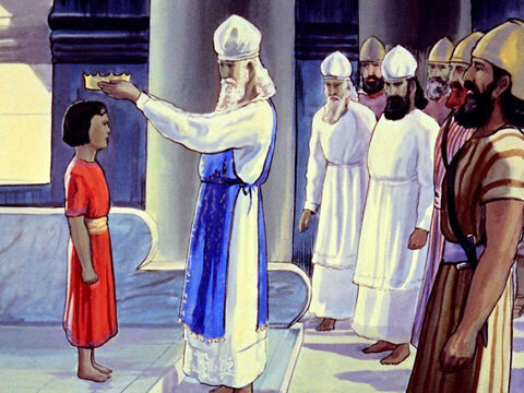 In the year 640 BC the people made eight-year-old Josiah their king. – Slide 10