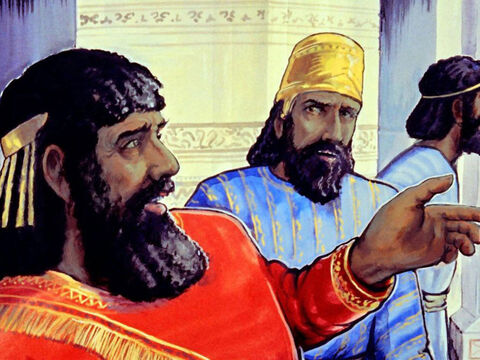 Eventually, Nebuchadnezzar died and his son Belshazzar was appointed king. – Slide 35
