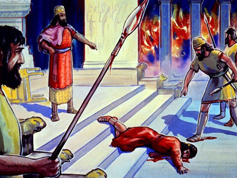 Belshazzar was killed that same night, when Babylon was captured by the Persians … – Slide 38