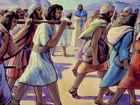 plus a further 7,337 servants but many Israelites remained, unwilling to leave their property. – Slide 43