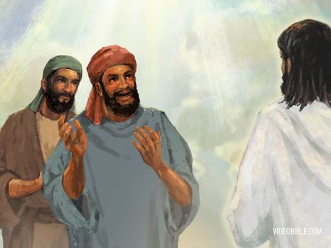 Jesus answered, “I saw you while you were still under the fig tree before Philip called you.” Then Nathanael declared, “Rabbi, you are the Son of God; you are the king of Israel.” – Slide 23