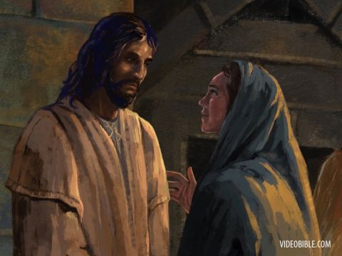 When the wine was gone, Jesus’ mother said to Him, “They have no more wine.” <br/>“Why do you involve me?” Jesus replied. “My hour has not yet come.” – Slide 2