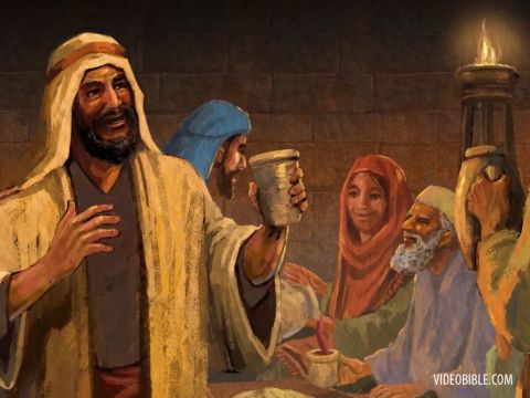 Then he called the bridegroom aside and said, “Everyone brings out the choice wine first and then the cheaper wine after the guests have had too much to drink; but you have saved the best till now.” – Slide 7
